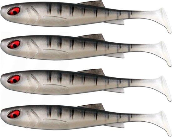 Rubberen Vis Shads voor Snoekbaars Hengelen - 12.5 cm - Hoge Actie Aas — afbeelding 2