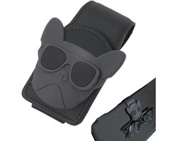 Zonnebrilhouder Auto - Brilclip Vizier - Auto Organisatie - Veilige Grip - 10 x 5 cm - Zwart