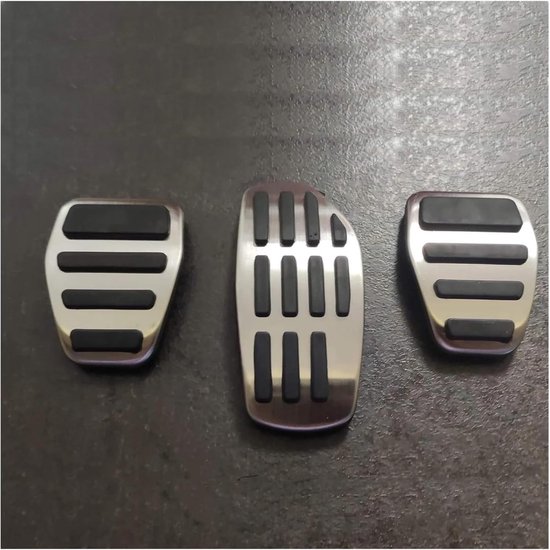 Autopedalen Covers - Rem Gas Kit - Veiliger Rijden - Antislip Rubber - 3 Stuks Set - Zwart — afbeelding 2