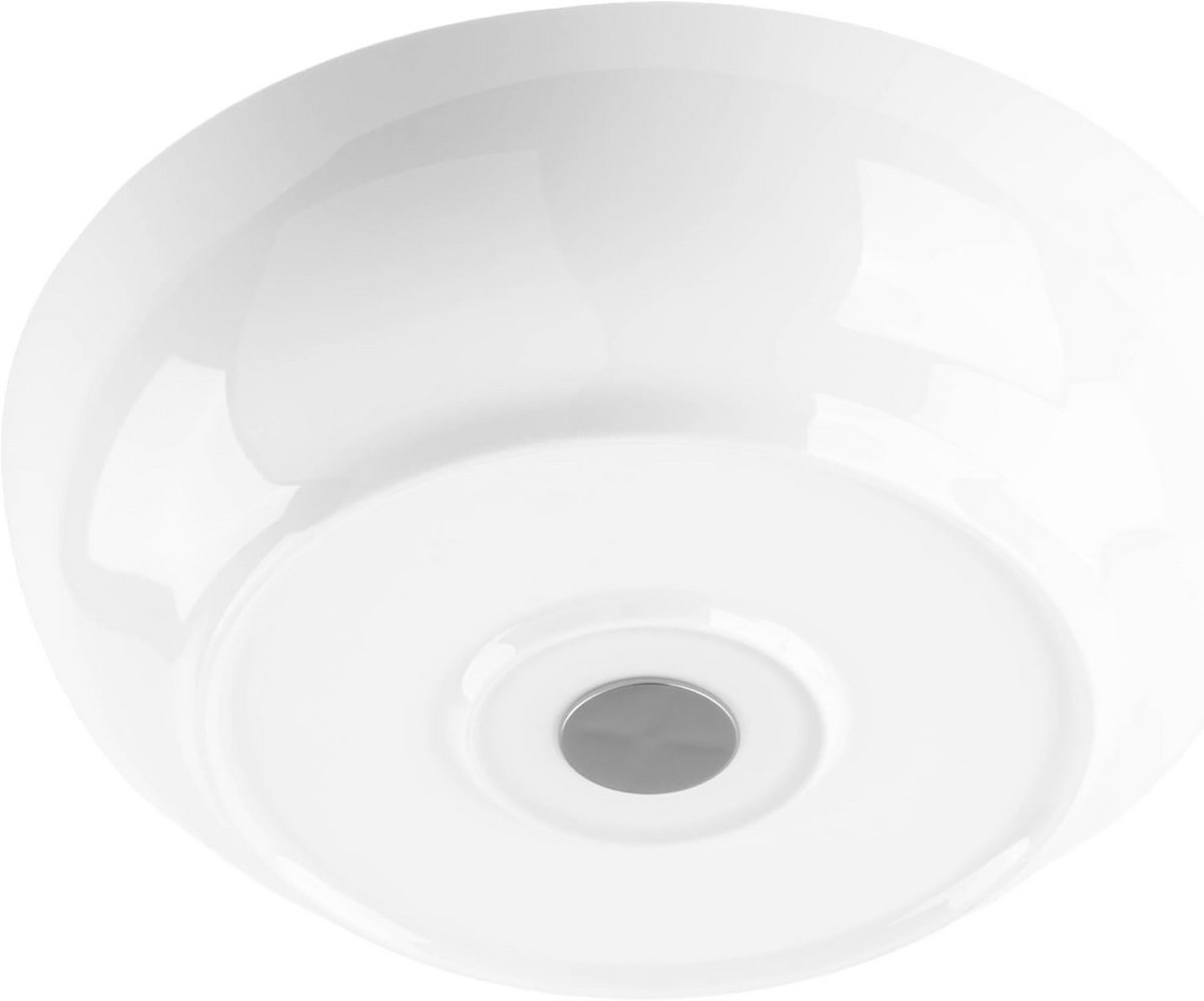 Silwy® Magnetische voedselkom van porselein, perfect voor kamperen, caravanen en boeren, antislip servies zonder klapperen, stapelbaar, schaal voor fruit, salade, pasta en nog veel meer