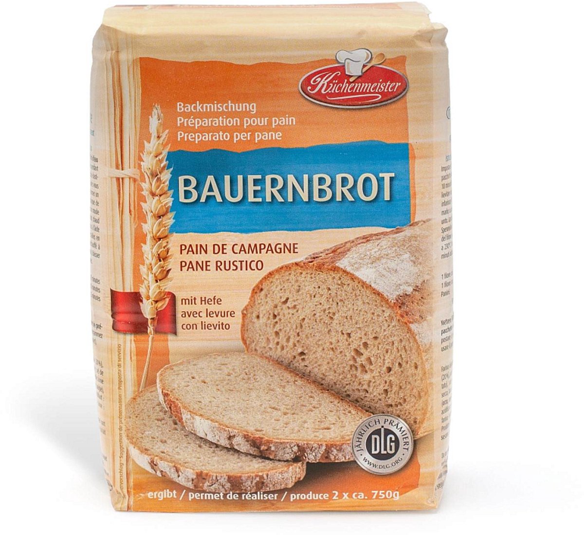 Küchenmeister broodmix - boerenbrood 500g