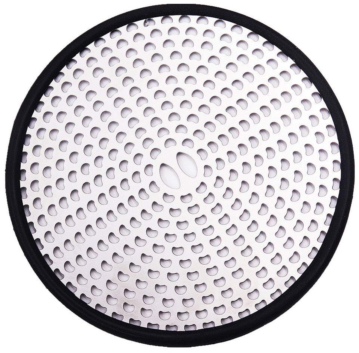 MTTproducts- Douchefilter - Stalen Afvoerfilter 11cm - Haarvanger - Afvoerhoes - Voorkomt Blokkades - Antikalk Design