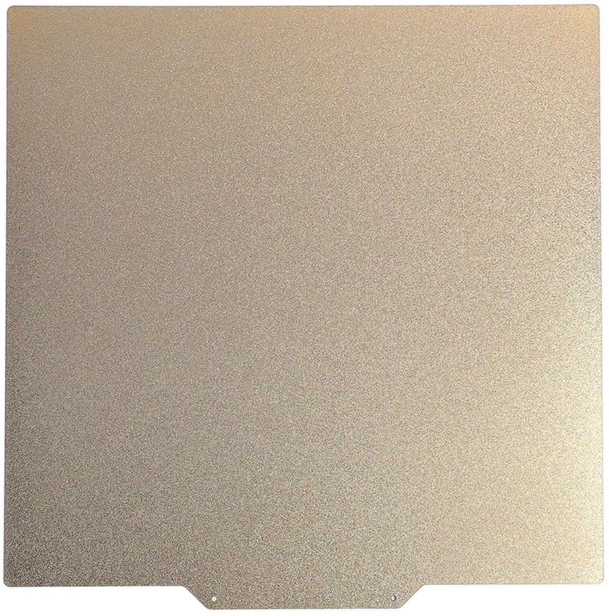 MTTproducts- Printerbed 430x430 mm Dubbelzijdig - PEI/PEO Materiaal - Flexibel - Geschikt voor 2 Maximum/Neptune 3/Neptune 4 - Directe installatie - Printplaat