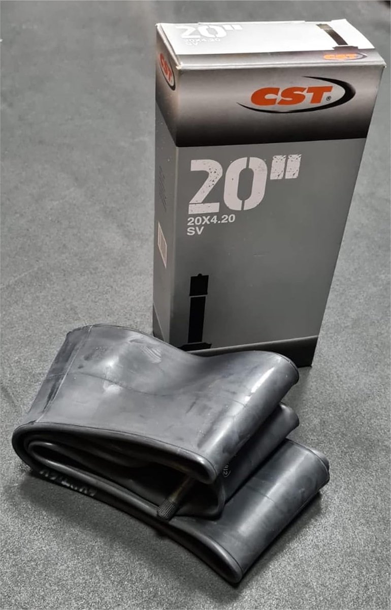 2 Stuks Binnenband Fiets 20 x 4.20 Universele Schrader Ventiel voor Fatbike