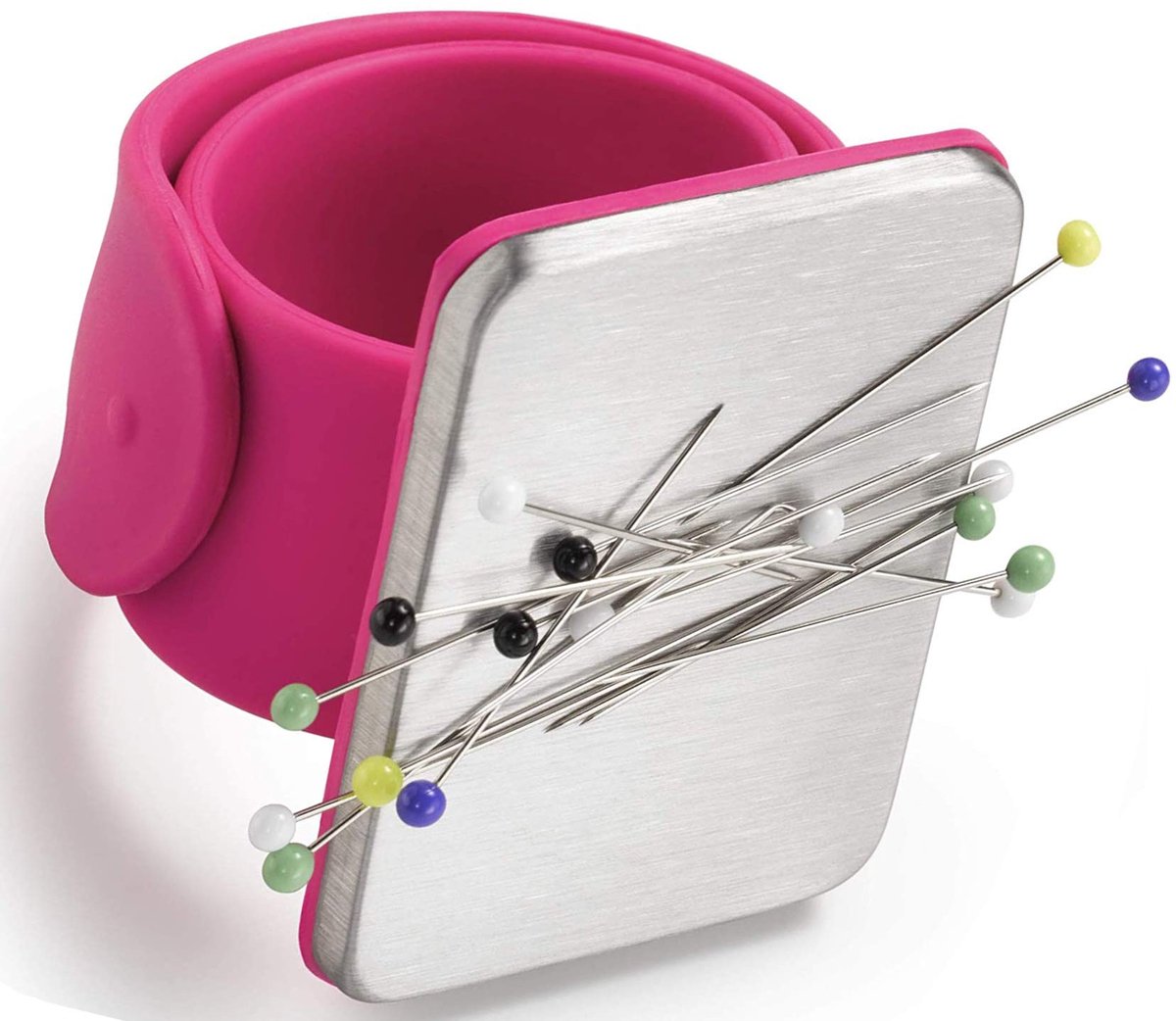 Cosensi- Naaldenkussen Magnetisch - Siliconen Armband - Vierkant Naaldkussen - DIY Borduurwerk - Haarspelden - Duurzaam Materiaal
