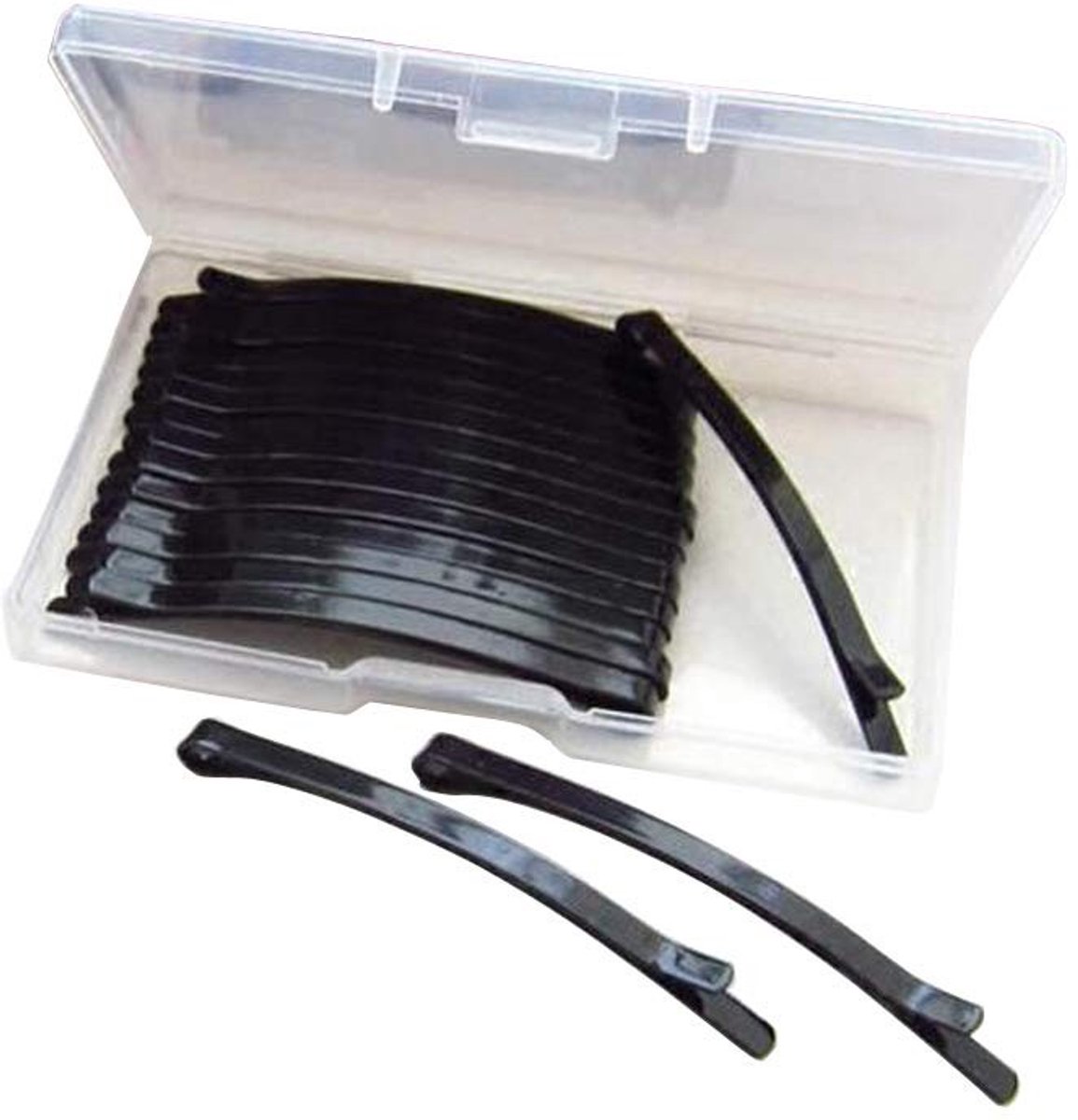 Cosensi- Haarspelden 15 Stuks - Professionele Haarspelden - Zwart - 8,5 cm - Duurzaam - Veilig voor Haar - Geschikt voor Bruiloften - Haarklemmen