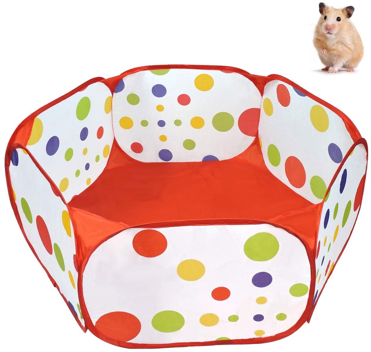 Cosensi- Huisdiertent Lichtgewicht - Opvouwbare Dierenbox - Pop-up Hek - Buiten Speelhek - Waterdicht Polyester - Voor Kleine Dieren
