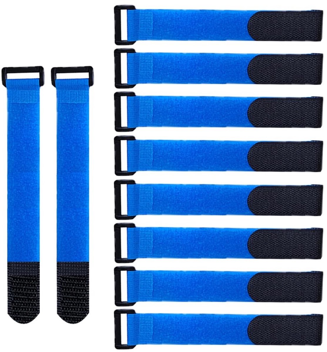 Cosensi- Kabelbinders Herbruikbaar - 20 Stuks - Nylon - 20 X 2 cm - Verstelbaar - Multifunctioneel - Antislip Sluiting
