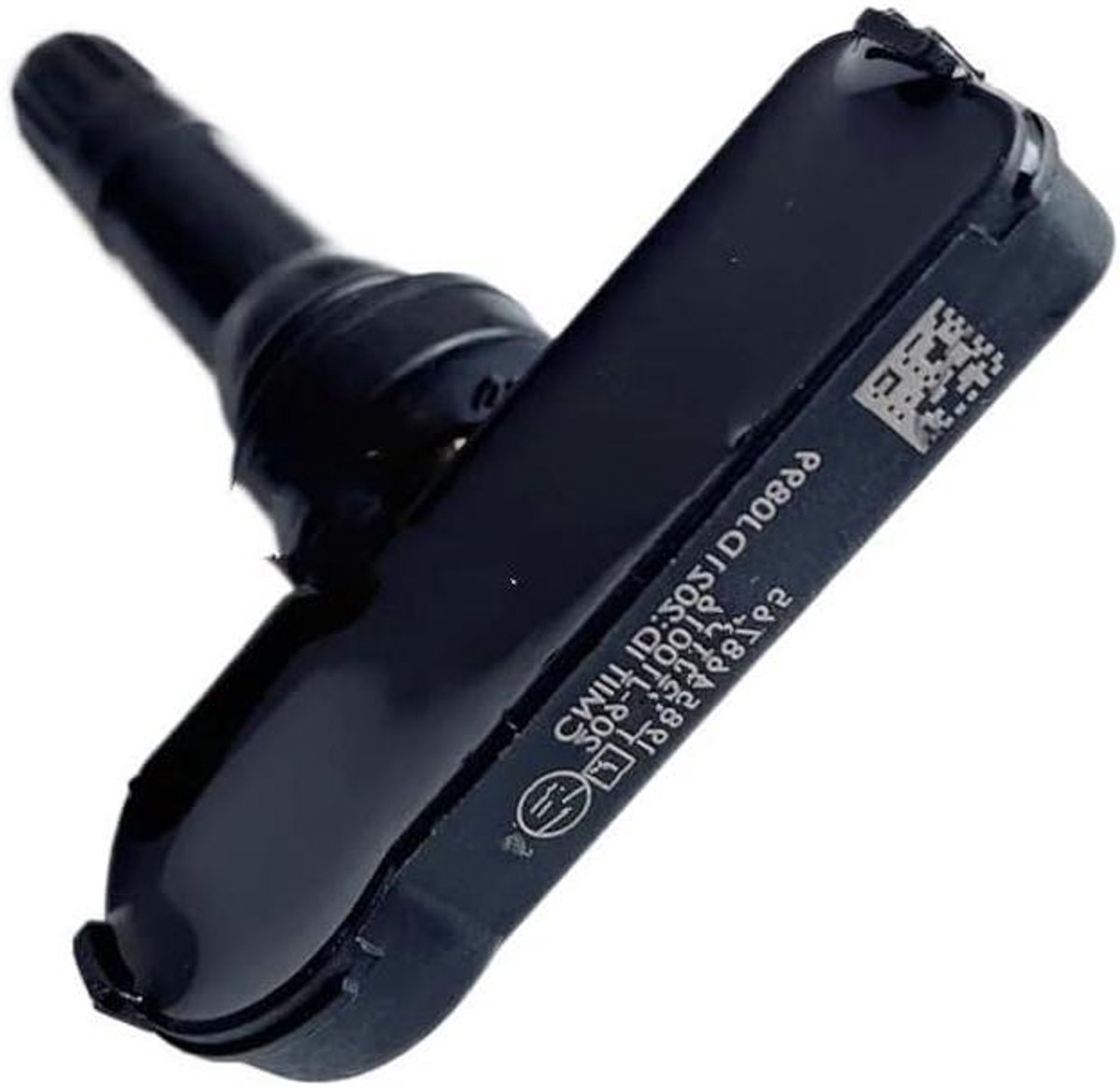 Bandenspanningssensor - TPMS sensor - Veilig Rijden - Voorgeprogrammeerd - 3 jaar batterij - Zwart