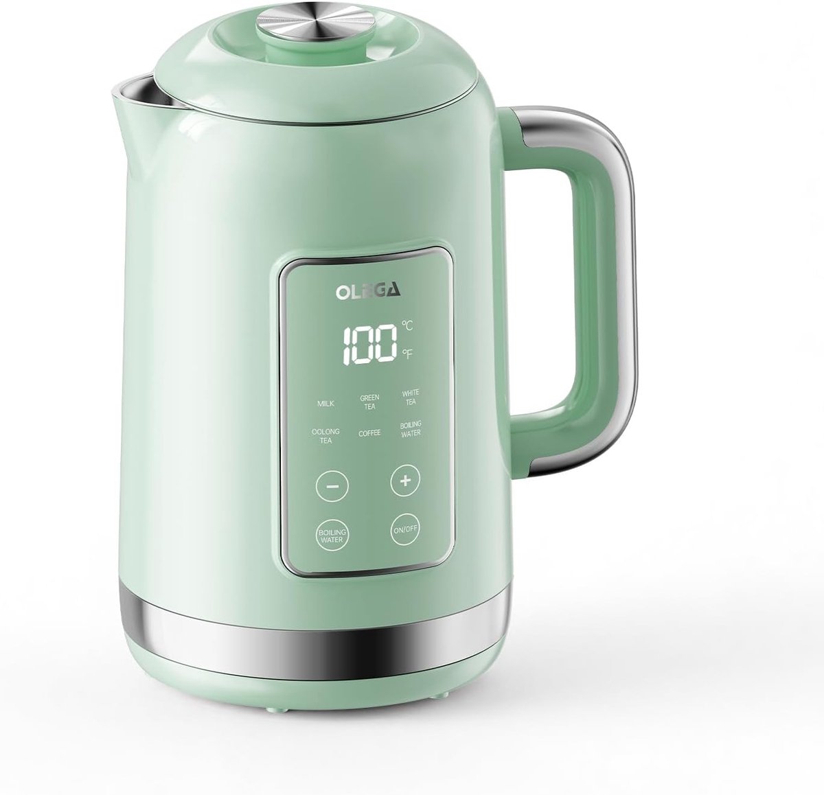 Waterkoker Temperatuurregeling - Elektrische Ketel - Koffie Thee Zetten - Dubbelwandig Roestvrij Staal - 15 Liter - Roze