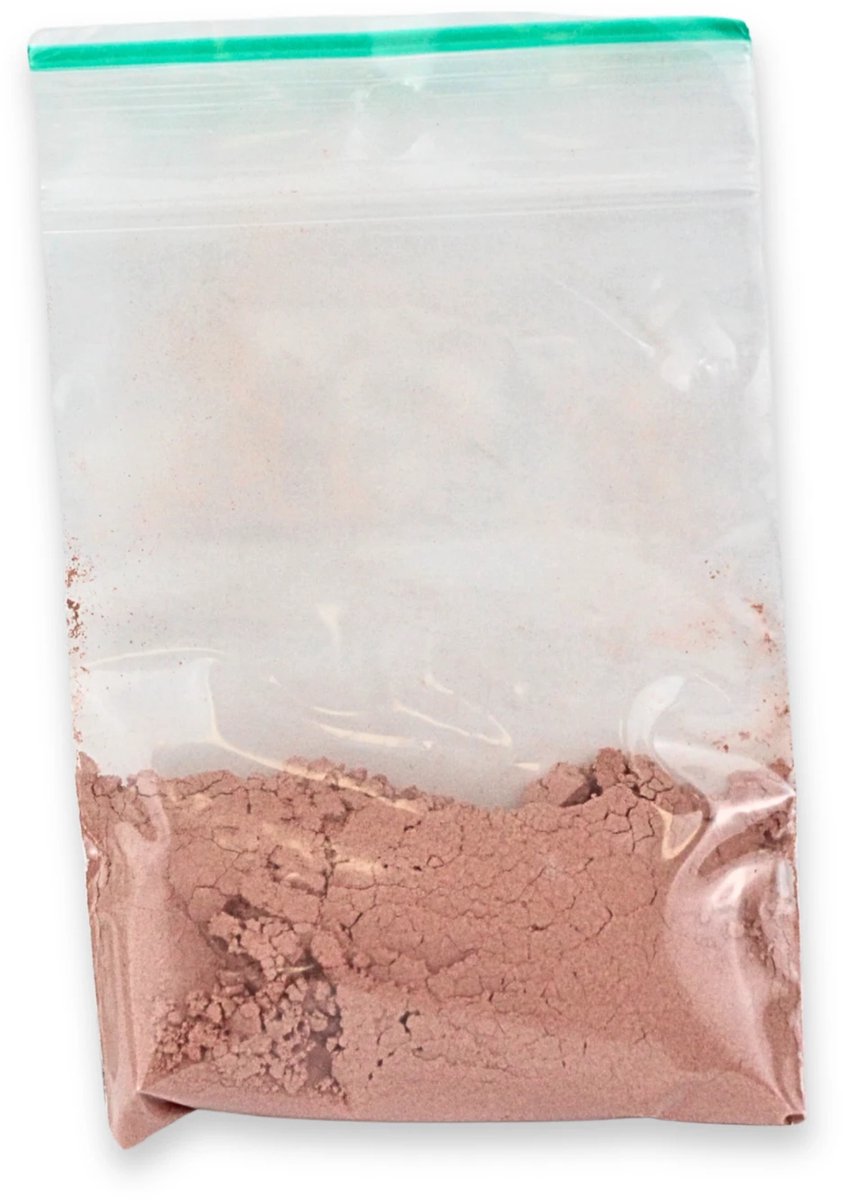 Ruben Robijn Poeder Jaspis rood, 10 gram Bonte kleuren