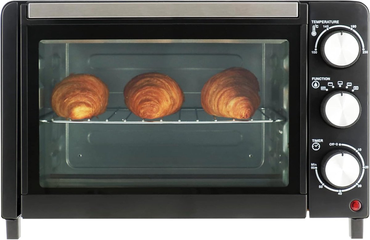 Compacte Heteluchtoven 18L - Ideaal voor Kleine Keukens