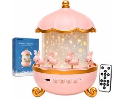 Pandaco Nachtlampje Kinderen - Sterrenhemel Projector Dimbaar met Bluetooth