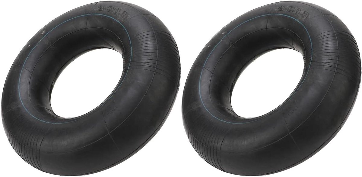 Binnenband Set - Vervangende Band - Voertuigen Repareren - Lekbestendig Ontwerp - 6 Inch - Zwart
