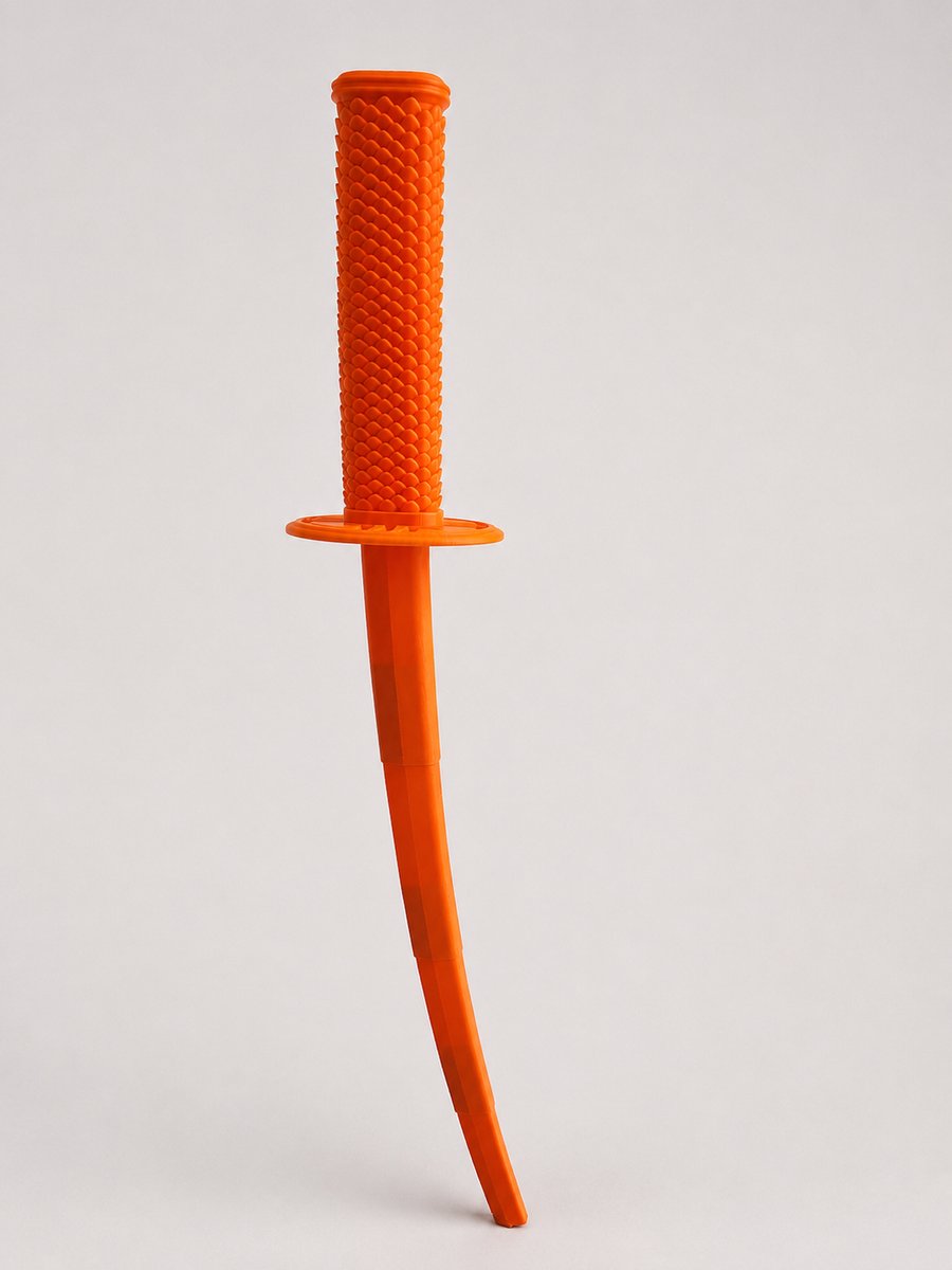 Flexibele 3D Katana – Fantasy Zwaard Decoratie | Regenboog PLA Print
