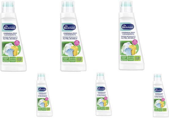 Dr. Beckmann - Original - Ossengalzeep - Vloeibaar met Vlekkenborstel 6 x 250 ml
