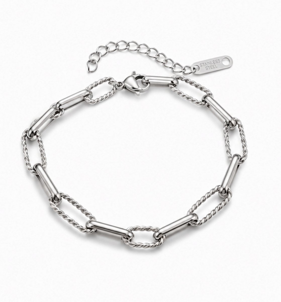 Armband - Zilverkleurig- verguld - dames - Vrouwen - feest sieraden - verjaardag cadeau - cadeau - vakantie