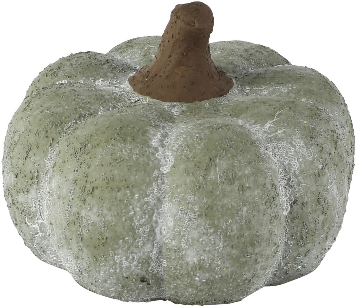 Dekoratief | Deco pompoen, groen, keramiek, 12x12x9cm | A265147