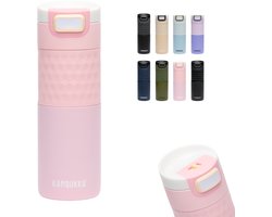 Kambukka Etna Grip Bouteille thermos 500 ml - nettoyage facile - tasse à café étanche - Pink Aura