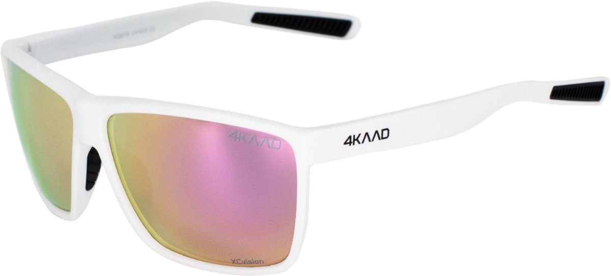 4KAAD Sunset XCvision Sportbril - Wit en Roze