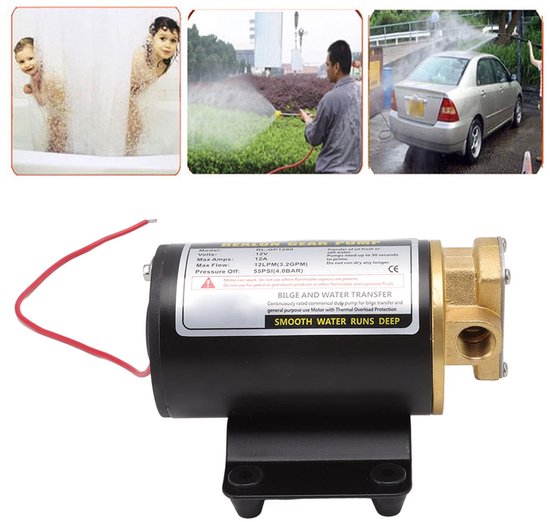 VT Goods - Olieoverdrachtspomp - Hoge druk elektrische transmissiepomp - Duurzaam en slijtvast - 12 V - Effectief voor smeermiddelen - Geschikt voor.. van Merkloos — afbeelding 3