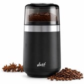 Elektrische Koffiemolen - Koffiebonen Maler - 180W - Zwart - Vivid Green