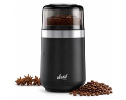 Elektrische Koffiemolen - Koffiebonen Maler - 180W - Zwart - Vivid Green