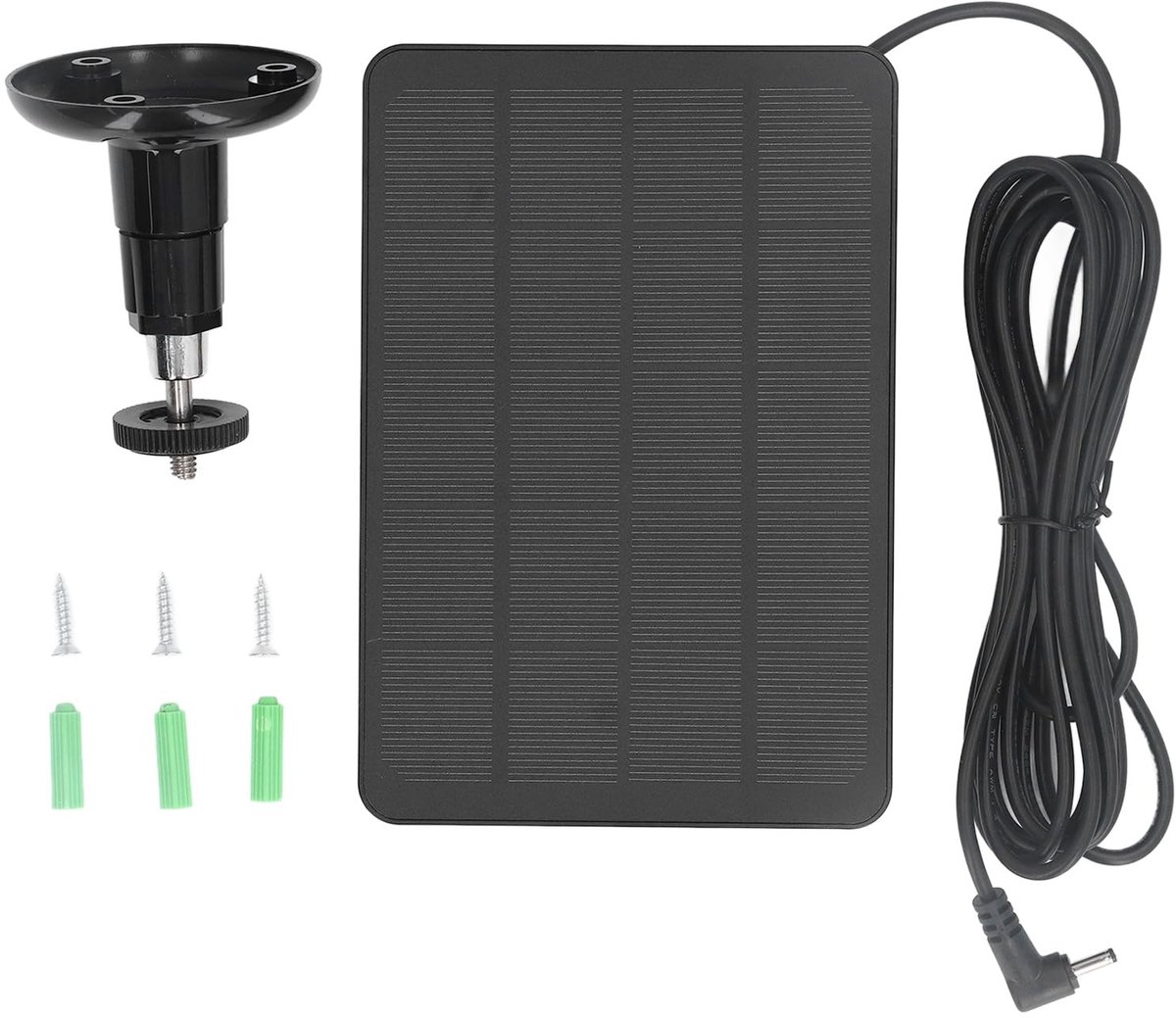 OmGoods - Dailygoody - 10W Zonnepaneel - Veilig opladen - Waterdicht - USB zonnepaneel - Voor beveiligingscamera's - Geschikt voor buiten gebruik