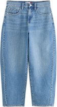 Next - Dames - Jeans met wijde, ronde pijpen - Blauw