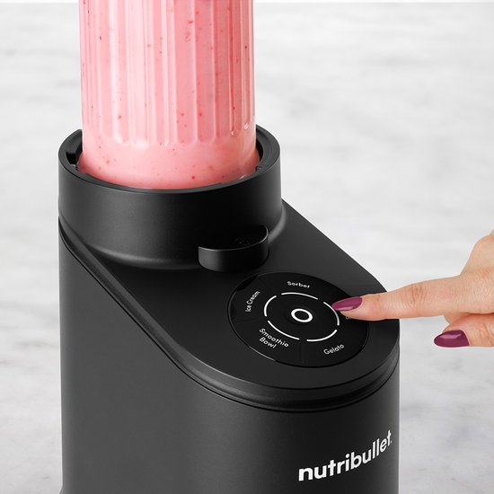 Nutribullet Chill IJsmachine Zwart - 500W - 5 Programma's - Roomijs, Sorbet, Gelato en Frozen Yogurt van Nutribullet — afbeelding 2
