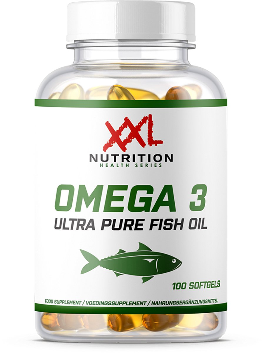 XXL Nutrition Omega 3 Ultra Pure 100 softgels