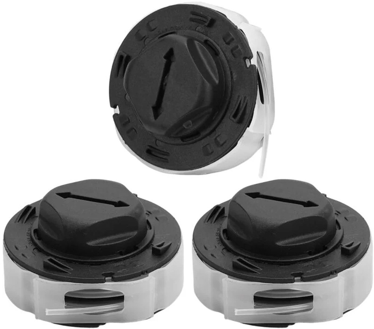 TOVBMUP Trimmerspoelen - Accessoires voor grasmaaiers - Geschikt voor C3-2 vervangende spoelen voor Stihl FSA 57 - vervangt 4009 710 4305 4009 710 4306 - 3-pack