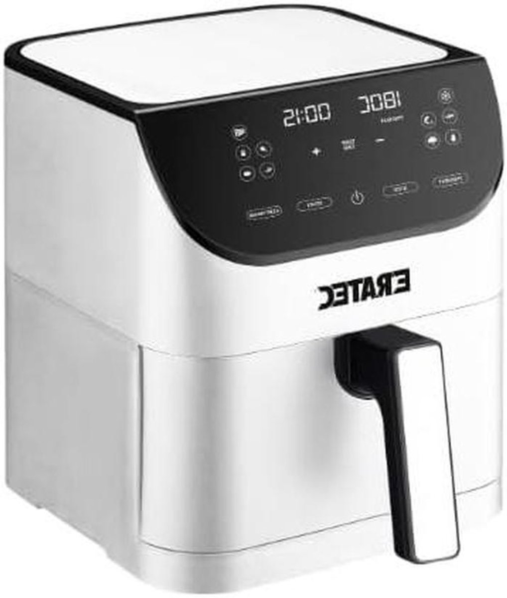 Hete Lucht Friteuse - Airfryer XXL - Gezond Koken - 85% Minder Olie - 5.8 Liter - Wit