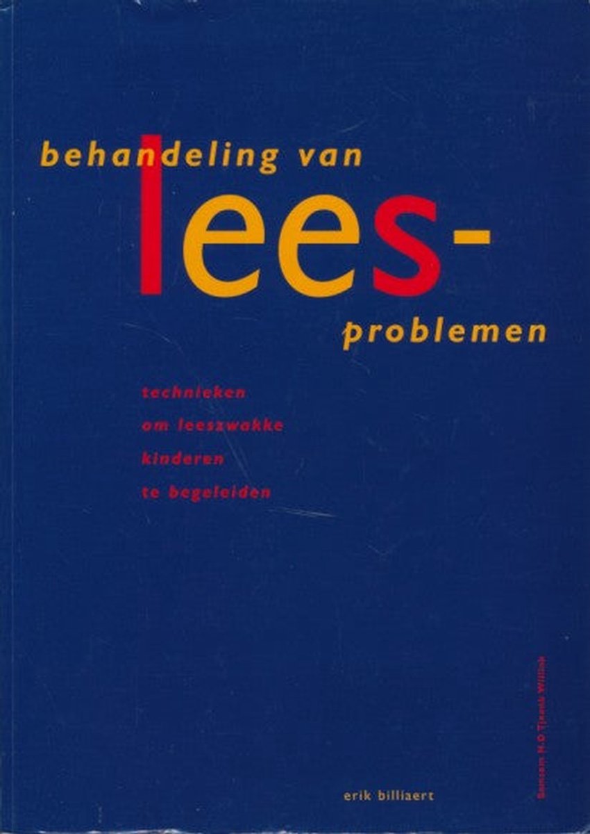 Behandeling van Leesproblemen