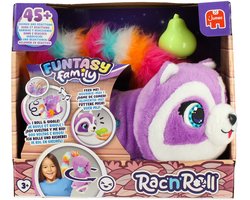 Funtasy Family - Rac'n'Roll - Interactieve knuffel - 45+ geluiden en reacties - vanaf 3 jaar