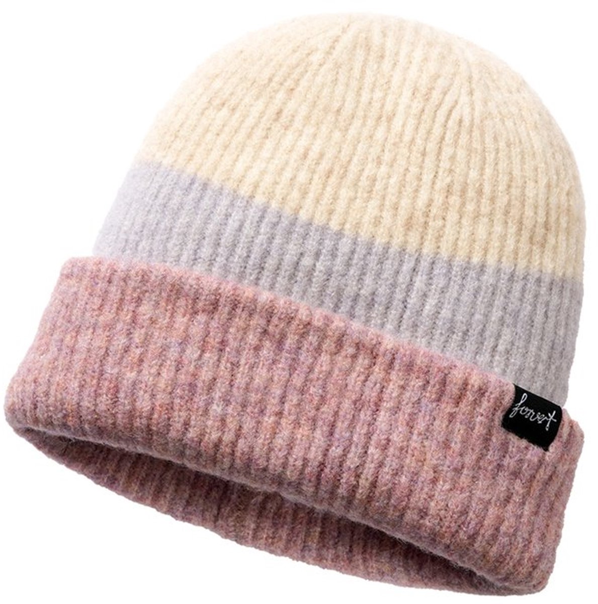 FORVERT - Loveland Strip Beanie Muts - Multicolours