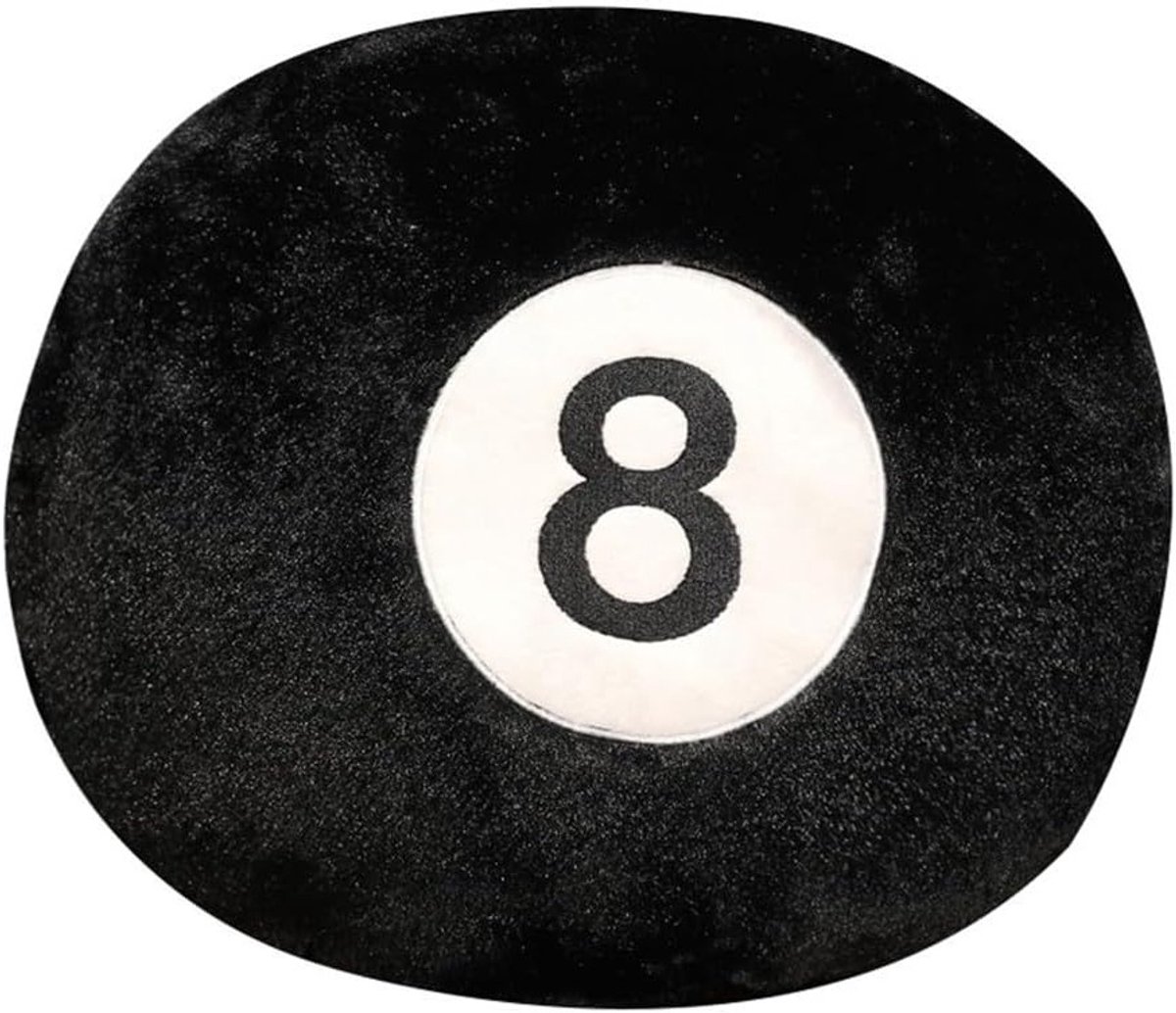 35 cm Billiard Ball Kussen Zacht Sport Rond Slaapkussen voor Thuis, Bed en Bank Decoratie voor Biljartliefhebbers