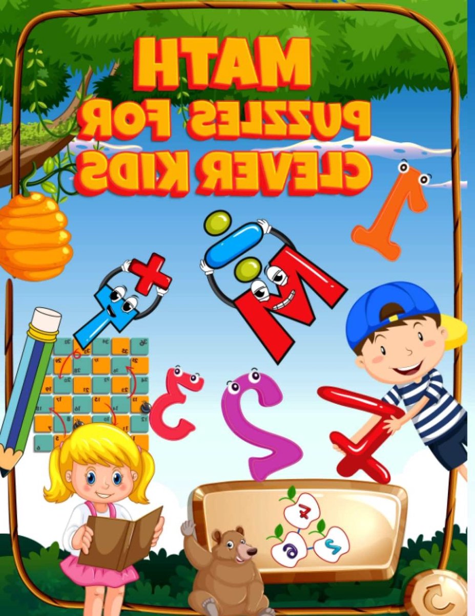 Rekenkundige Puzzels - Slimme Kinderen - Educatief Spel - 100+ Activiteiten - 8.5 x 11 Inch - Niet Gespecificeerd