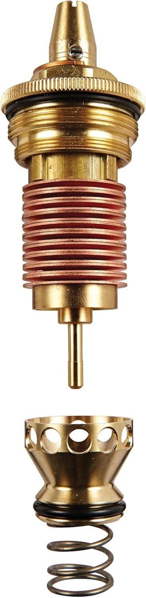 Thermo-element - Kraanonderdeel - Kraan reparatie - Origineel vervangend onderdeel - 1/2 inch - Brons