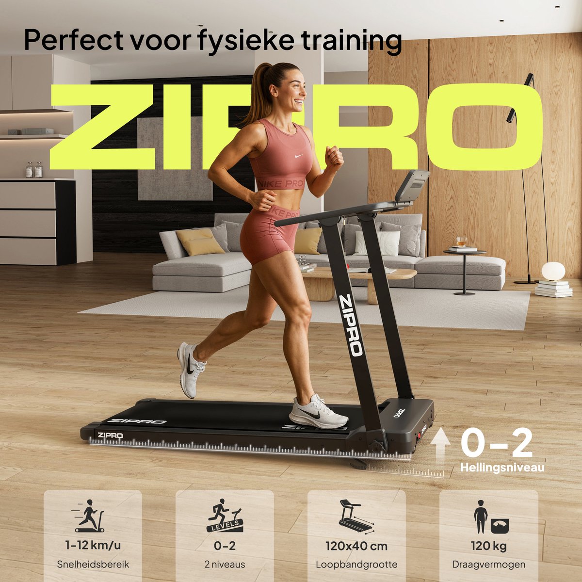 ZIPRO ZIPRO Forma Inklapbare Loopband - afbeelding 4