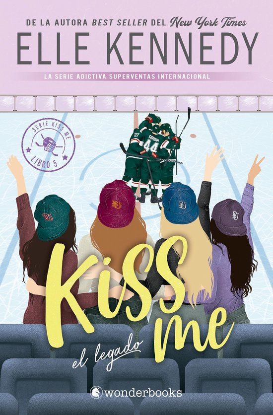 Kiss Me 5 - El legado (Off Campus 5) - cover