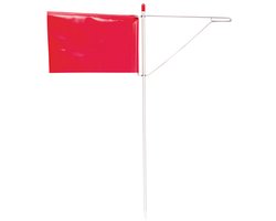 Talamex Windvaan 160 x 100mm rood