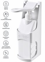 Zeepdispenser 1000 ml – Handmatige Dispenser – Wandmontage – Zeeppomp voor Handzeep, Shampoo, Desinfectie & Afwasmiddel