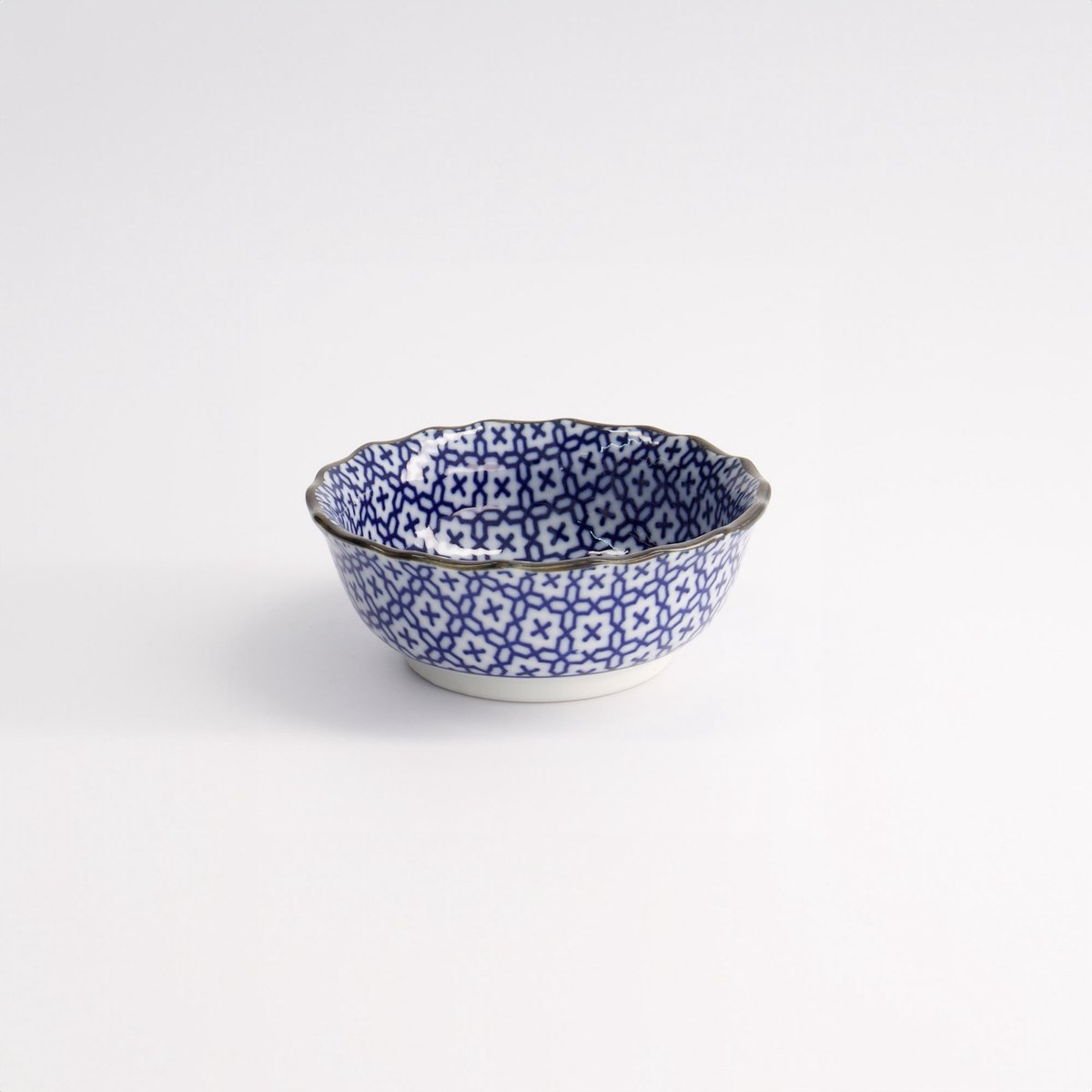 okyo Design Studio - Sausschaaltje - Sashiko - 115 ml - 9 x 3,5 cm