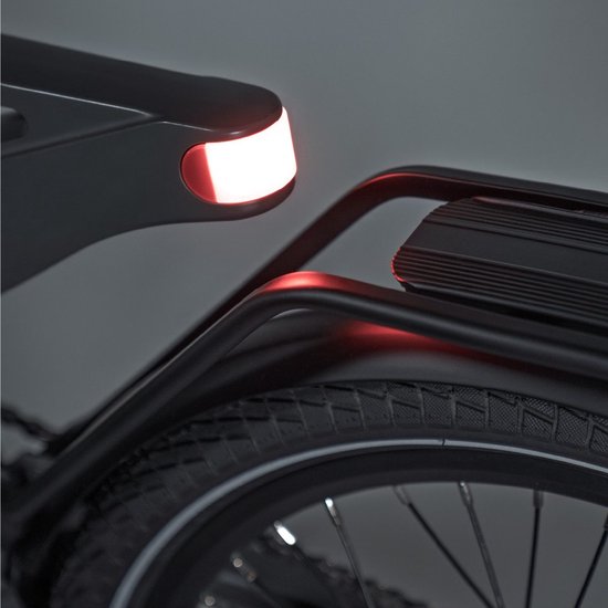 Berlin Bike 2GO Elektrische Fiets - 50 km Actieradius - 36V 10,5Ah Verwijderbare Batterij - 40 Nm Koppel - Compacte Full Suspension - Shimano 7 Versnellingen - Hydraulische Schijfremmen - Donkerblauw — afbeelding 4