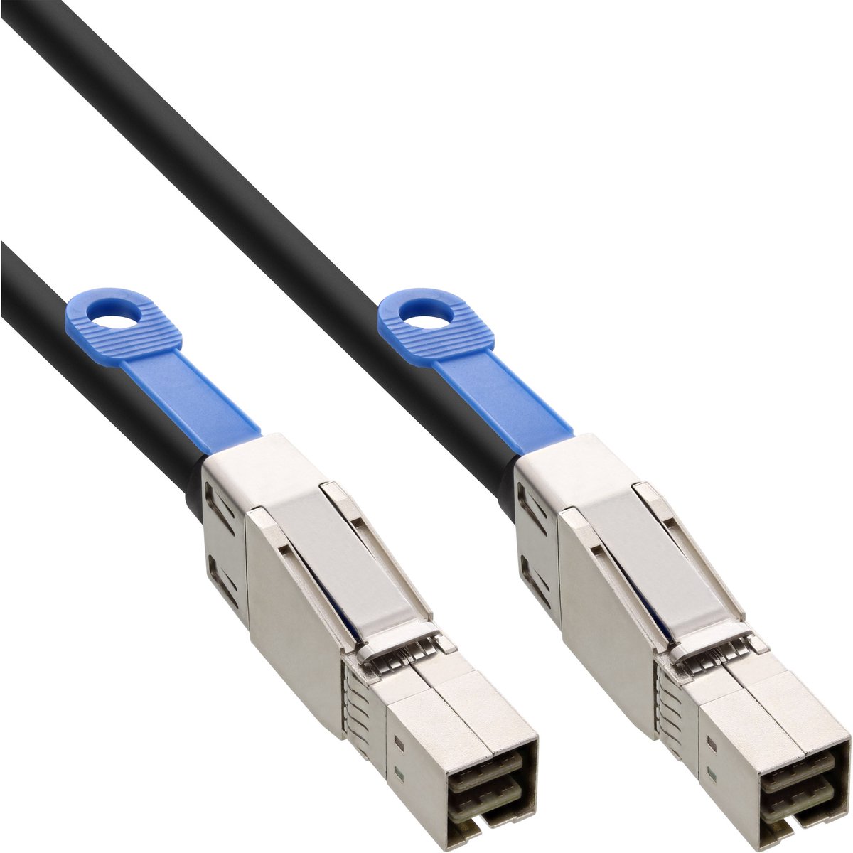 InLine® externe Mini SAS HD kabel, SFF-8644 naar SFF-8644, 12Gb/s, 0,5m