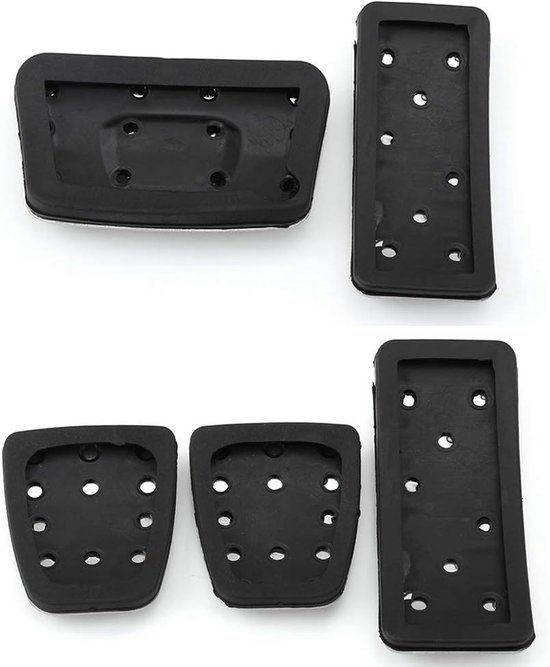 Pedaal Covers Set - Auto Pedaal Beschermers - Verbeterde Grip - Antislip Oppervlak - 3 Stuks - Metaal — afbeelding 4