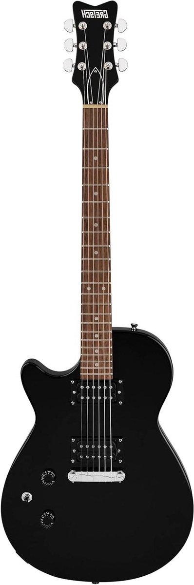 Elektrische Gitaar - Zes Snaren - Muziek Maken - Comfortabele Pasvorm - 632 mm Mensuur - Zwart