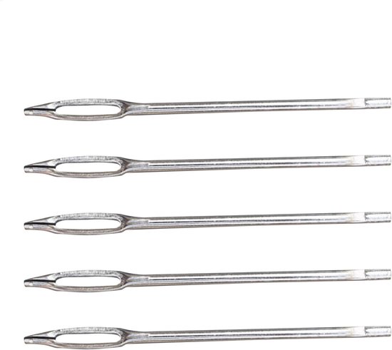 Banden Reparatie Kit - Bandenpluggen Set - Lekke Banden Fixen - Hoge Sterkte Koolstofstaal - 5 Stuks - Grijs — afbeelding 5
