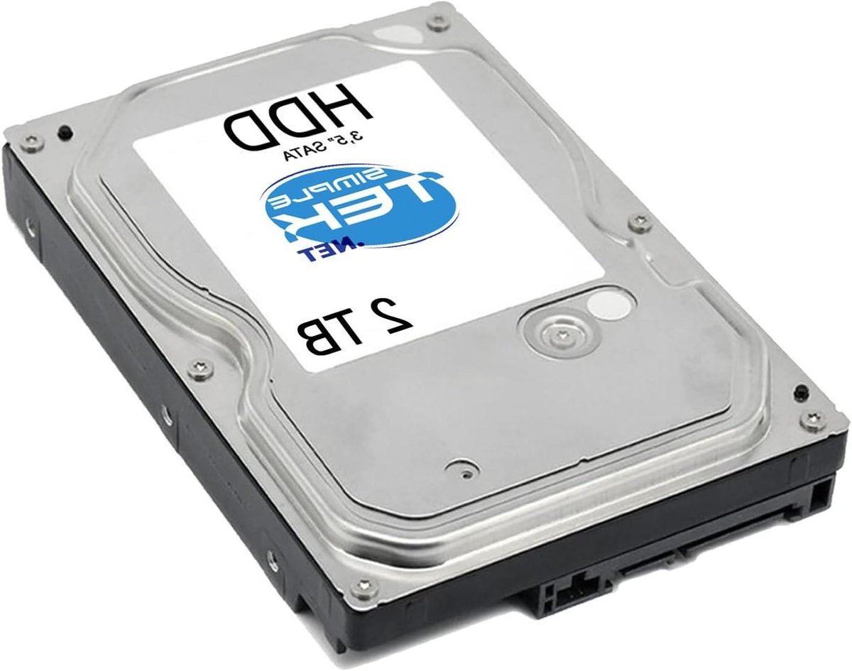 Interne Harde Schijf - Opslag Schijf - Videobewaking Opslag - 128MB Cache - 2TB - Zilver